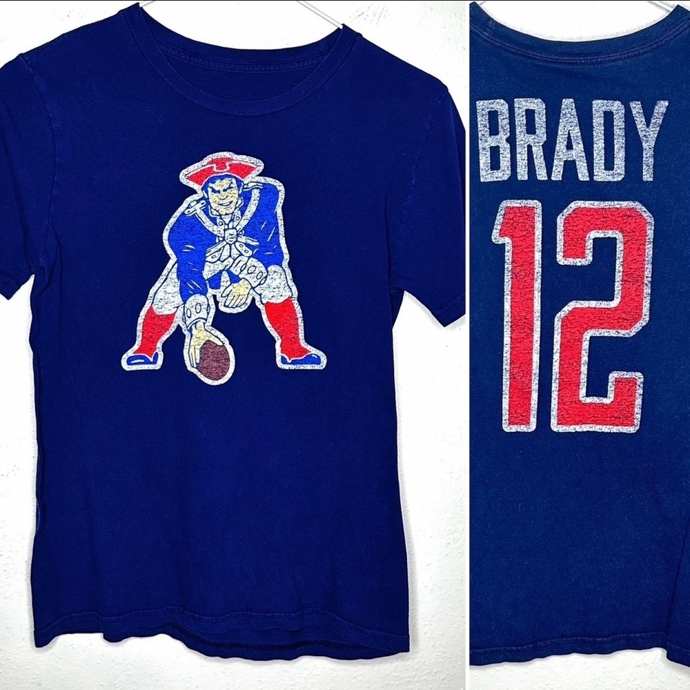 90s‎ Tom Brady Patriots Baby Tee XS​